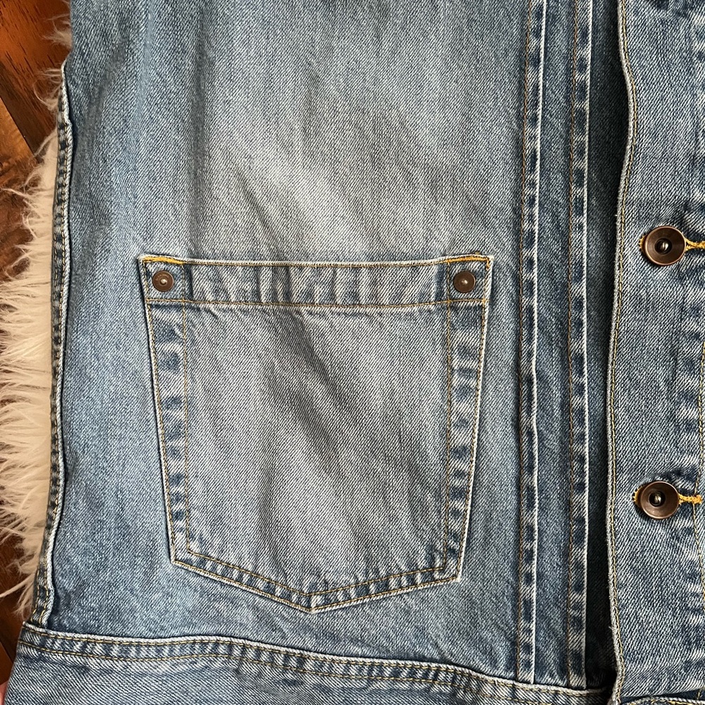Sean John Denim Jacket Size Large - Picture 11 of 12
